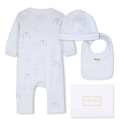 Pyjama set, muts en slabbetje KENZO KIDS JONGEN