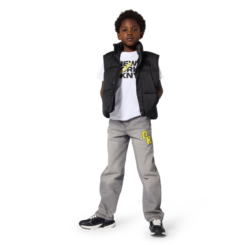 Sans manches donsjack. DKNY 
                        UNISEX