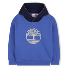 Sweatshirt van geborstelde fleece TIMBERLAND 
                    BOY