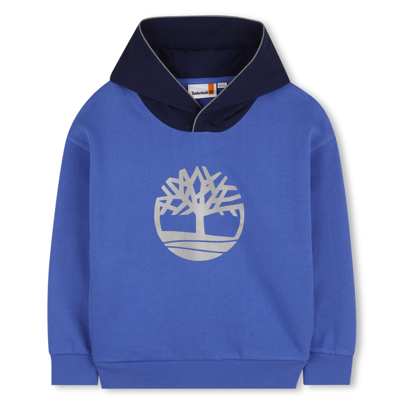 Sweatshirt van geborstelde fleece TIMBERLAND 
                        BOY