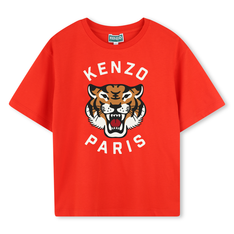 Katoenen T-shirt met print KENZO KIDS 
                        BOY