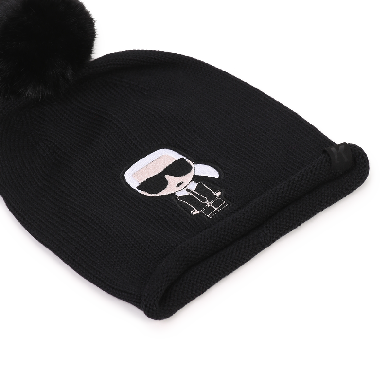 Pomponmuts KARL LAGERFELD KIDS 
                        GIRL