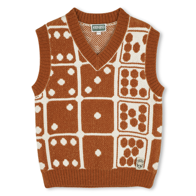 Mouwloos vest KENZO KIDS JONGEN