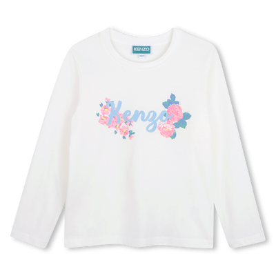 T-shirt met lange mouwen KENZO KIDS GIRL