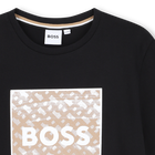 T-shirt met korte mouwen BOSS 
                    BOY