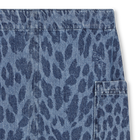 Denim rok met luipaardprint ZADIG VOLTAIRE 
                    GIRL