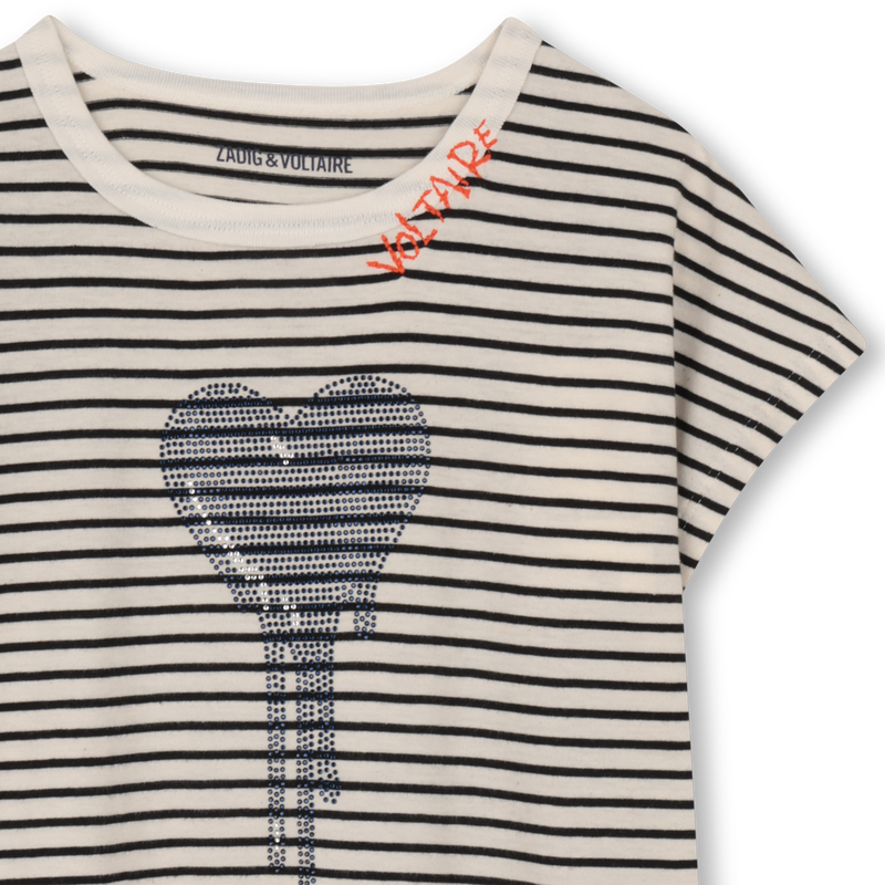 T-SHIRT MET KORTE MOUWEN ZADIG & VOLTAIRE 
                        GIRL