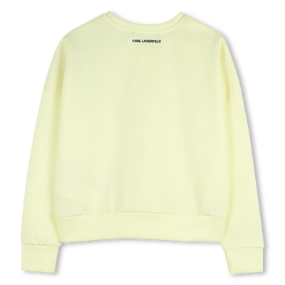 MAXI SWEATSHIRT MET PRINT KARL LAGERFELD KIDS GIRL