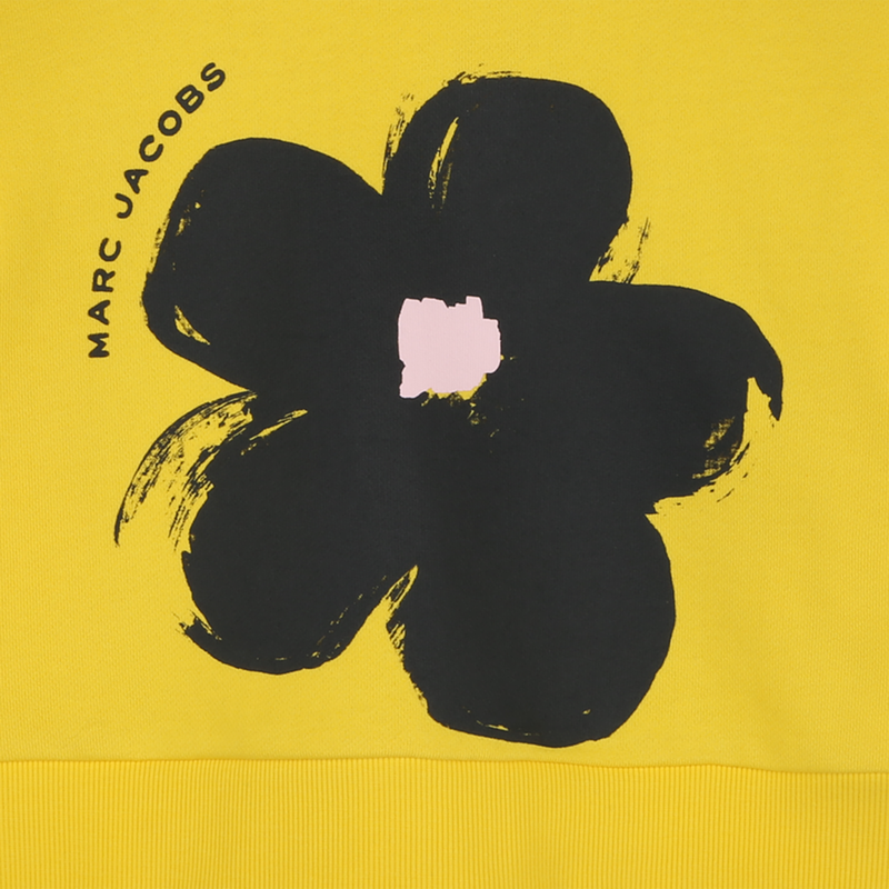 Sweatshirt van fleecekatoen MARC JACOBS 
                        GIRL