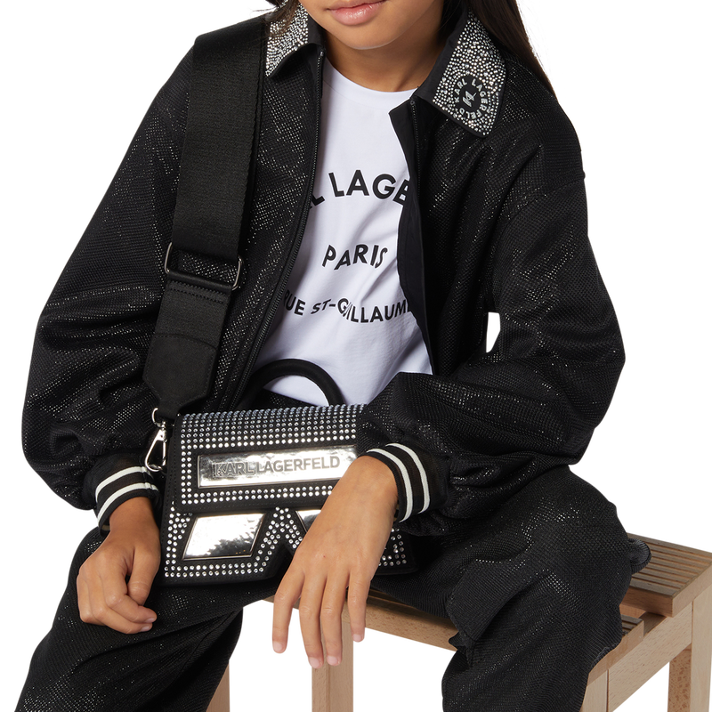 T-shirt met print KARL LAGERFELD KIDS 
                        GIRL
