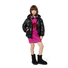 Enkellaars van textiel met lovertjes KARL LAGERFELD KIDS 
                    GIRL