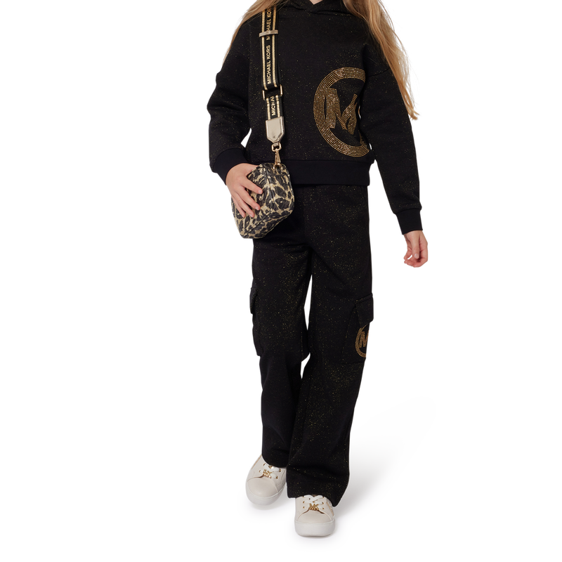 Fleece sweater met capuchon MICHAEL KORS 
                        GIRL