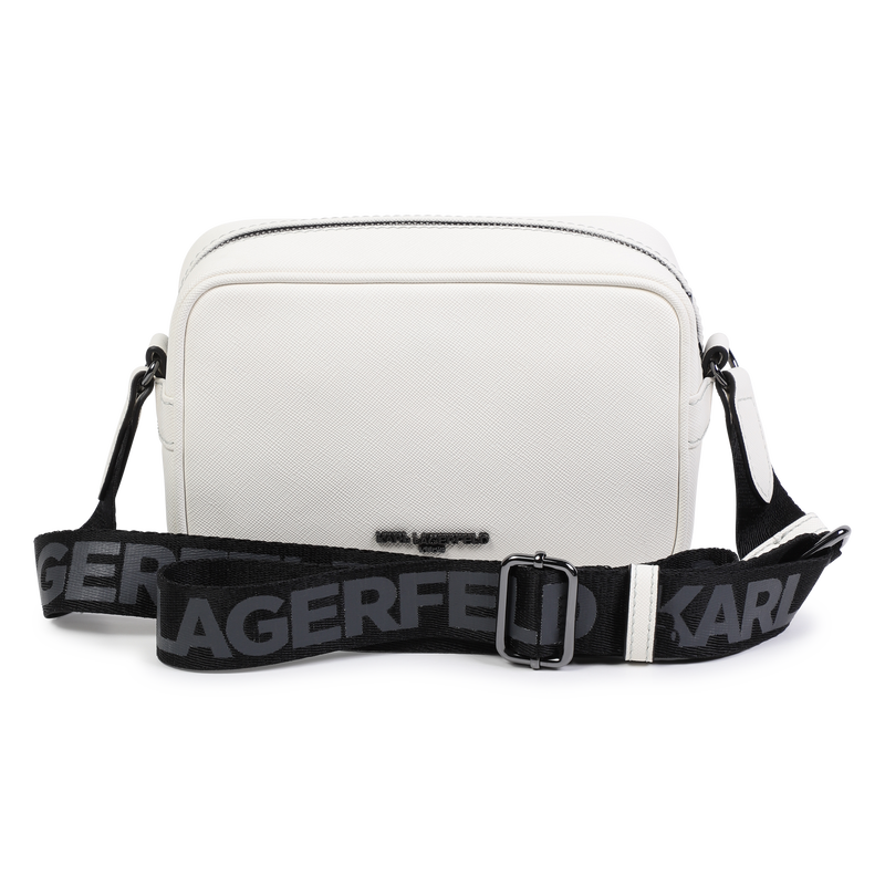 Verstelbare handtas met badge KARL LAGERFELD KIDS 
                        GIRL