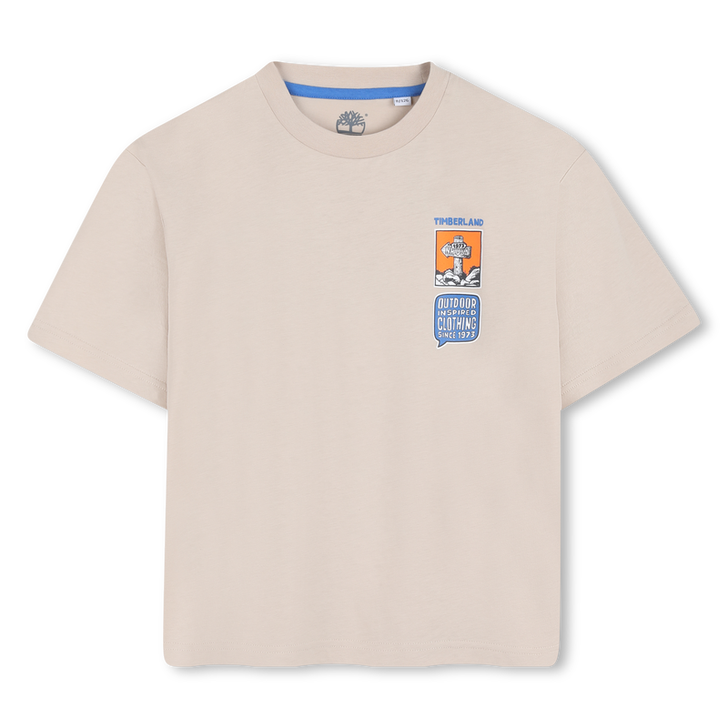 T-SHIRT MET KORTE MOUWEN TIMBERLAND 
                        BOY