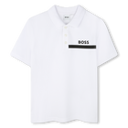 Korte mouwen polo, WIT, hi-res