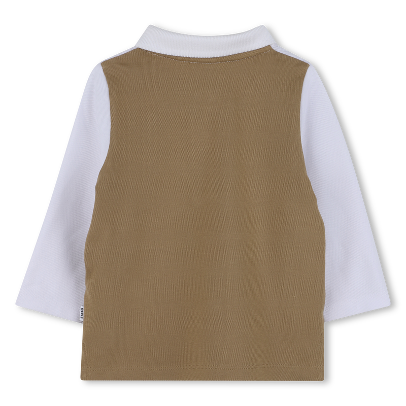 Poloshirt met lange mouwen BOSS 
                        BOY