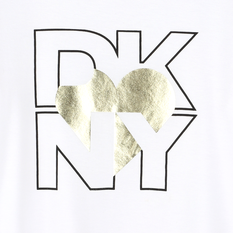 T-shirt met korte mouwen DKNY 
                        GIRL