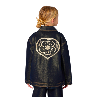 Denim jacket KENZO KIDS MEISJE
