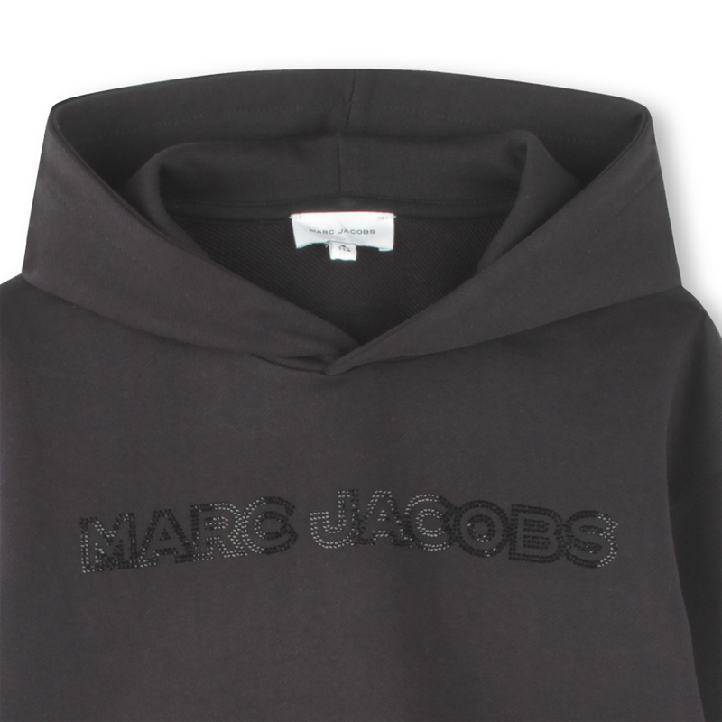 Korte fleece sweater MARC JACOBS 
                        MEISJE