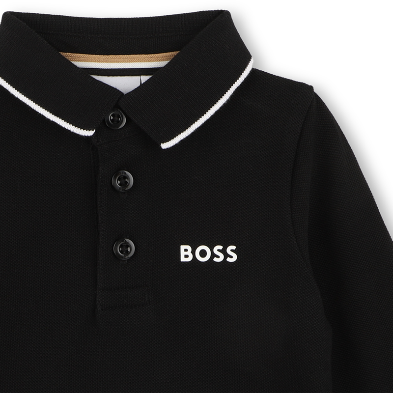 Polo met lange mouwen BOSS 
                        BOY