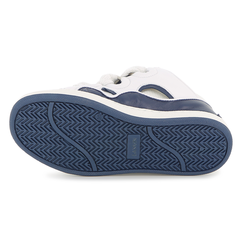 SNEAKERS MET VETERS LANVIN 
                        BOY