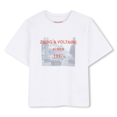 T-SHIRT MET KORTE MOUWEN ZADIG & VOLTAIRE BOY