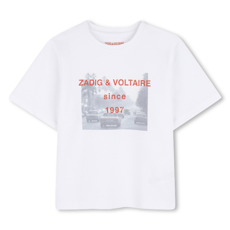 T-SHIRT MET KORTE MOUWEN ZADIG & VOLTAIRE 
                        BOY