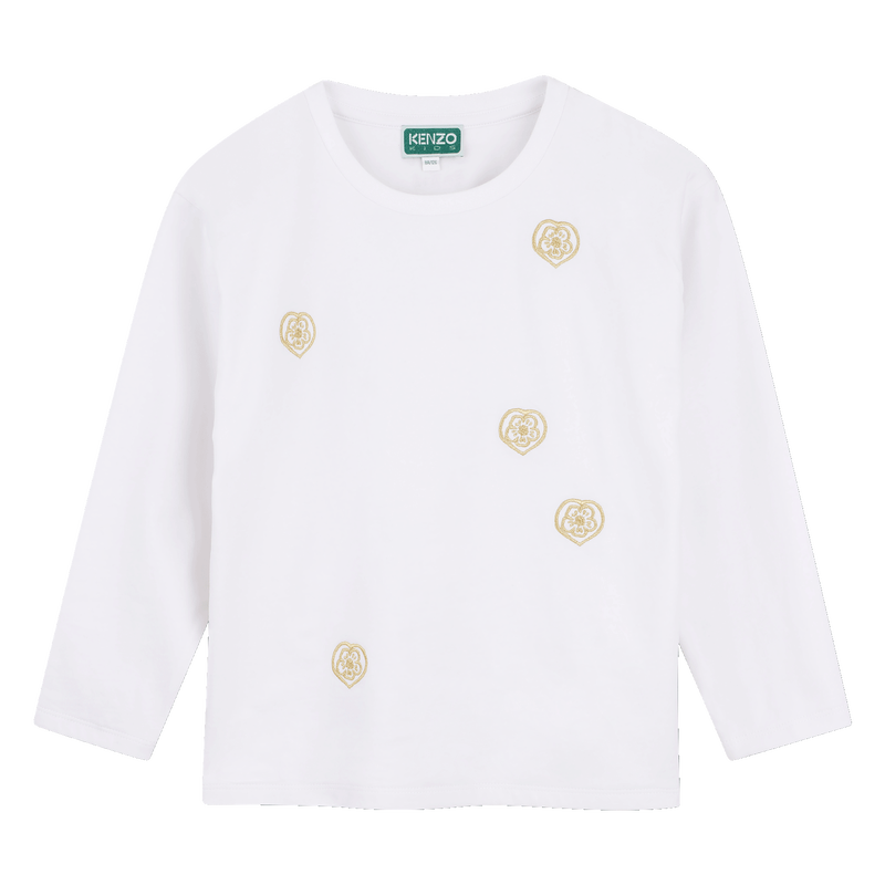 T-shirt met lange mouwen KENZO KIDS 
                        MEISJE