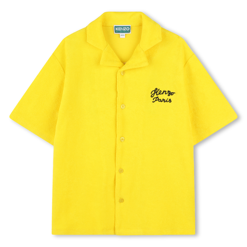 Overhemd van badstof KENZO KIDS 
                        BOY