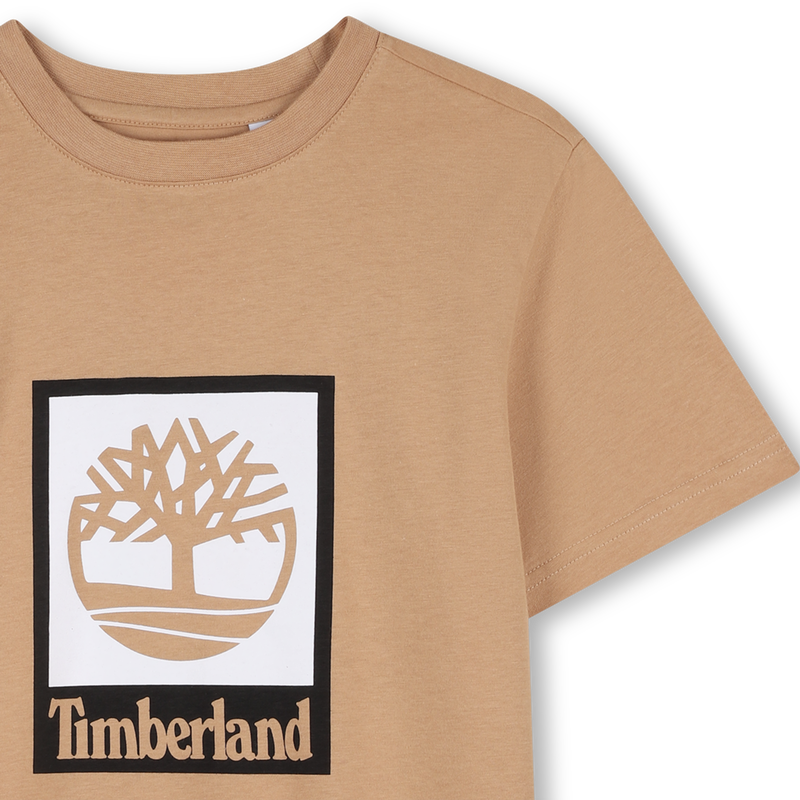 T-SHIRT MET KORTE MOUWEN TIMBERLAND 
                        BOY