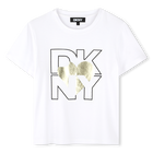 T-shirt met korte mouwen, GOUDGEEL, hi-res