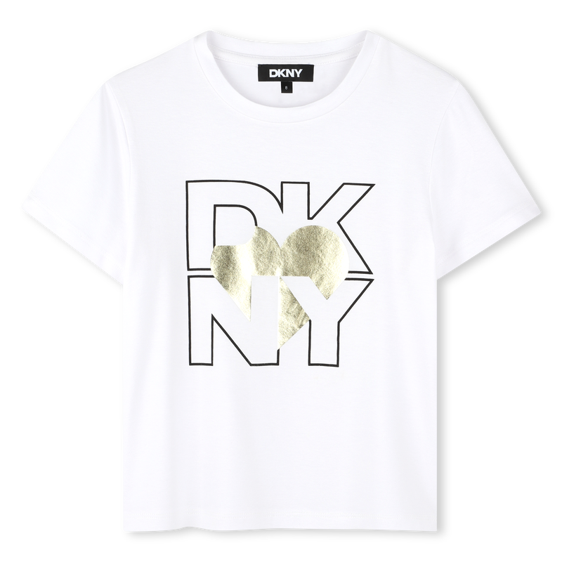 T-shirt met korte mouwen DKNY 
                        GIRL