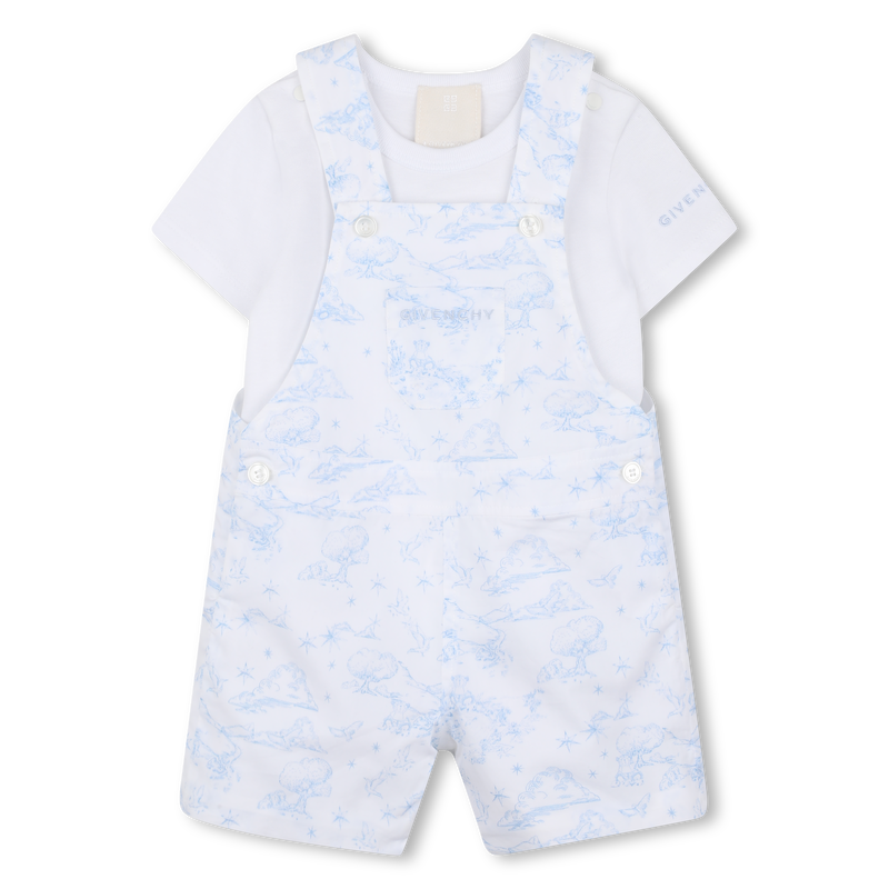 SET T-SHIRT EN OVERALLS GIVENCHY 
                        UNISEX