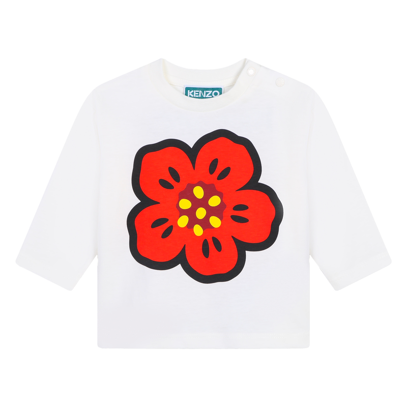 T-shirt met lange mouwen KENZO KIDS 
                        GIRL