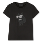 T-shirt met korte mouwen KARL LAGERFELD KIDS 
                    GIRL