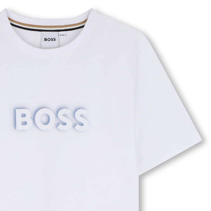 T-shirt met korte mouwen BOSS 
                        BOY