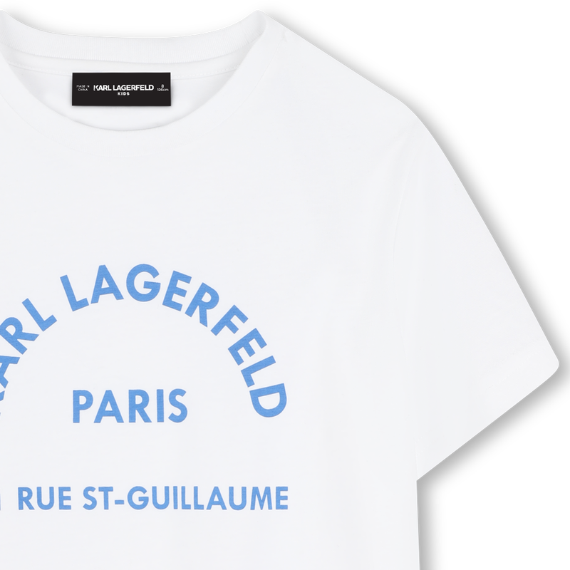 T-shirt met korte mouwen KARL LAGERFELD KIDS 
                        BOY