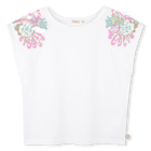 T-shirt met lovertjes BILLIEBLUSH 
                    GIRL