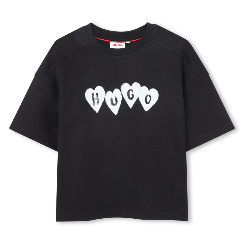 T-shirt met korte mouwen HUGO 
                        GIRL