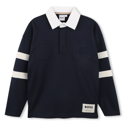 Polo met lange mouwen BOSS BOY