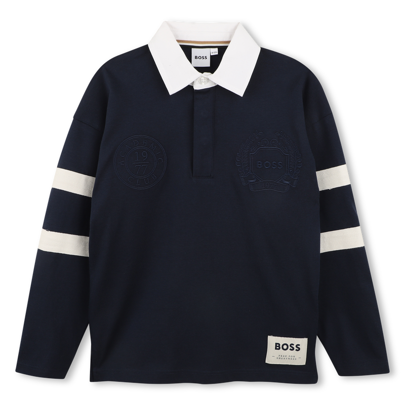 Polo met lange mouwen BOSS 
                        BOY
