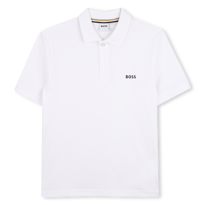POLOSHIRT MET KORTE MOUWEN BOSS BOY