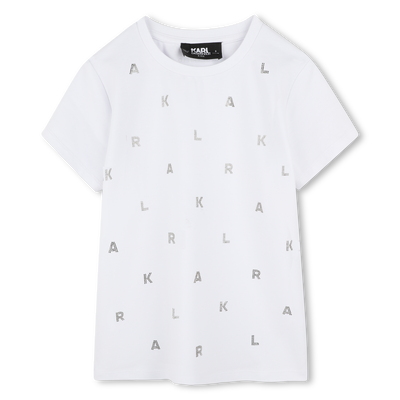 T-SHIRT KORTE MOUWEN KARL LAGERFELD KIDS GIRL