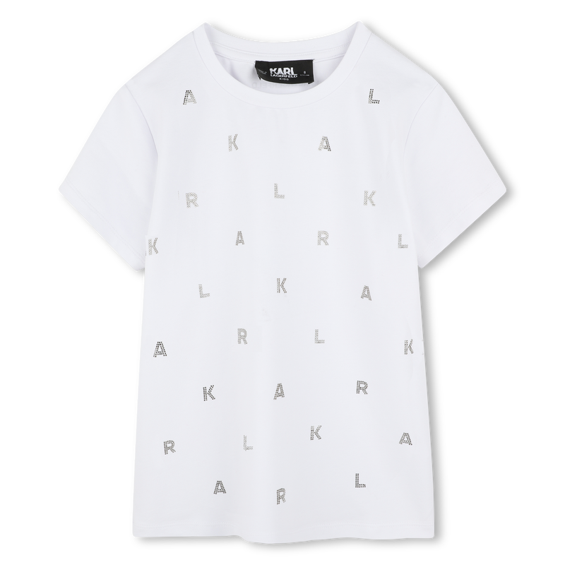 T-SHIRT KORTE MOUWEN KARL LAGERFELD KIDS 
                        GIRL