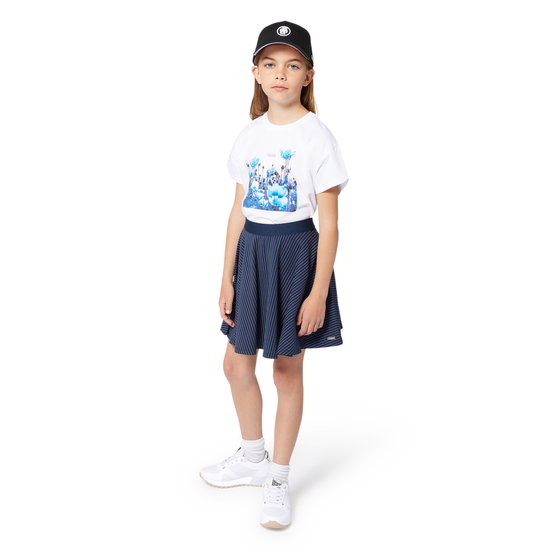 T-shirt met korte mouwen BOSS 
                        GIRL