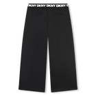 Feestelijke broek van katoen DKNY 
                    GIRL