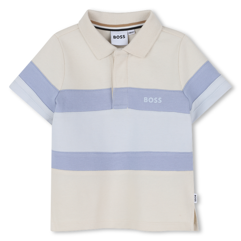 POLOSHIRT MET KORTE MOUWEN BOSS 
                        BOY