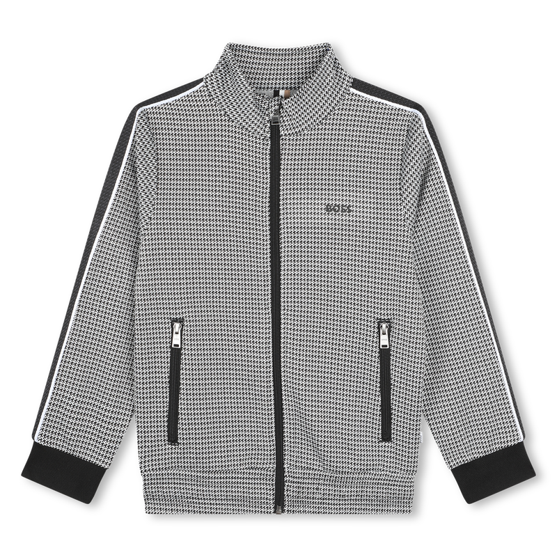 Vest met rits en print BOSS 
                        BOY