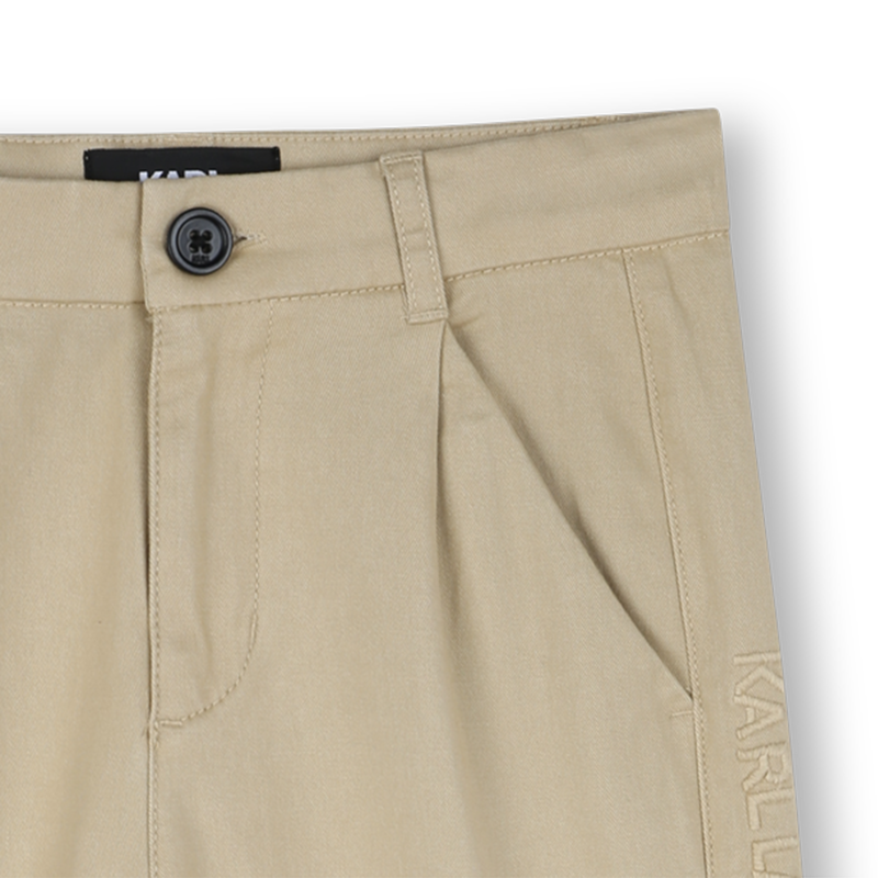 Broek met zakken KARL LAGERFELD KIDS 
                        BOY