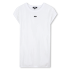 Katoenen jurk met lovertjes DKNY 
                    GIRL